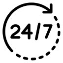 24 7 Icon